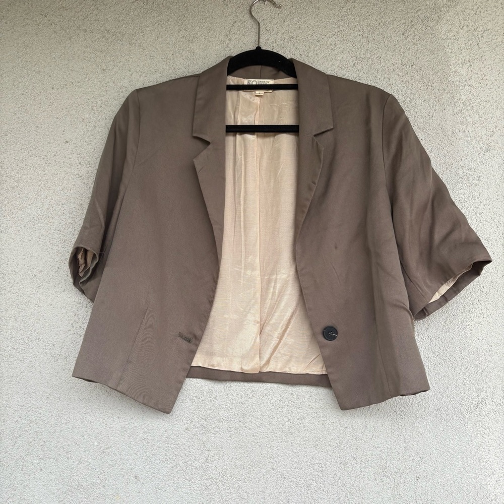 Rowie the Label Short Sleeve Blazer